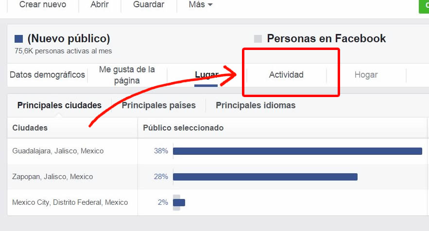 facebook Dispositivo