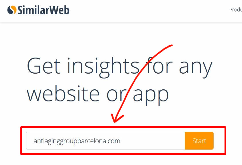 Similarweb paso 1